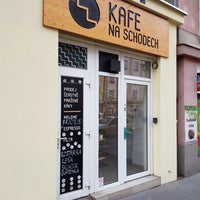 Photo taken at Kafe na schodech by Radek on 11/2/2018