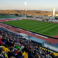 Photo taken at Stadion Na Julisce by Radek on 4/6/2019