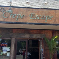 Photo taken at Crepe Escape by Stacy N. on 7/28/2013