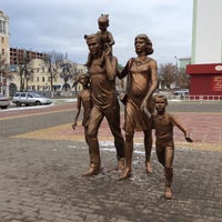 Photo taken at Памятник Семье by Katyona D. on 11/3/2014
