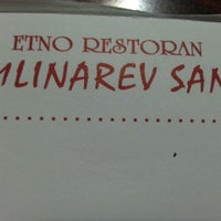 Photo taken at Etno restoran „Mlinarev san” by Nemanja V. on 4/3/2013