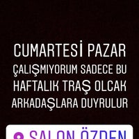 Photo taken at Salon ÖZDEN ✂ by ULAŞ Ö. on 1/30/2019