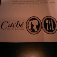 Photo taken at Cache Bistro &amp;amp; Lounge by Winnie T. on 10/21/2012