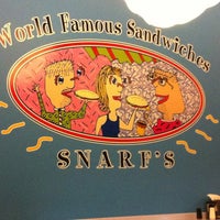 Photo taken at Snarf&amp;#39;s Sandwiches by Stephen C. on 3/21/2013