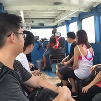 Photo taken at Pulau Ubin Ferry by chacha e. on 7/2/2016