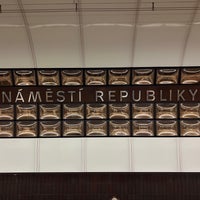 Photo taken at Metro =B= Náměstí Republiky by Jelena on 4/5/2024