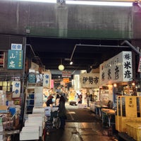 Photo taken at Tsukiji Market by sahara on 4/27/2013