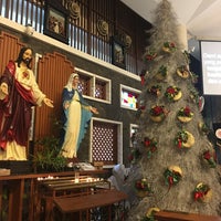Photo taken at Gereja Katolik Santo Andreas by Gaby LS H. on 12/16/2018