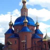 Photo taken at Церковь Дубовое by Alexey V. on 8/18/2013