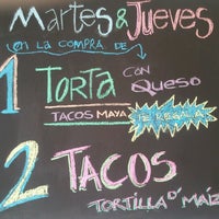 Photo taken at Tacos Maya by Cesar R. on 11/15/2012