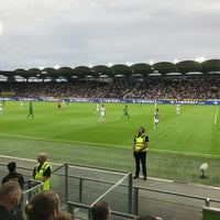 Photo taken at Stadion Graz-Liebenau / Merkur Arena by ferdi ş. on 7/27/2017