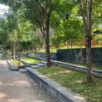 Photo taken at CU Centenary Park by Somboon A. on 11/19/2023