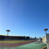 Photo taken at Urawa Komaba Stadium by よよよのよ ー. on 12/31/2023