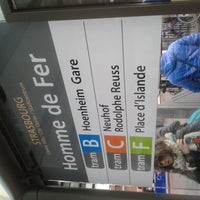 Station Homme De Fer Strasbourg Alsace