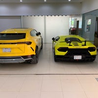 Photo taken at Lamborghini Riyadh by Abdulkarim on 6/12/2019