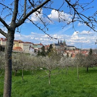Photo taken at Velká strahovská zahrada by Jitka B. on 4/16/2023