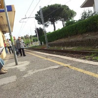 Photo taken at Stazione Santa Maria delle Mole by Erica T. on 4/29/2013