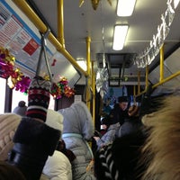 Photo taken at Автобус 22 by Regina Z. on 12/25/2012