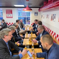 Photo taken at Five Guys by Olof I. on 12/3/2022