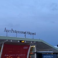 Photo taken at Åre Östersund Airport (OSD) by Olof I. on 2/15/2018