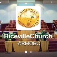 Photo taken at Riceville Mt. Olive Baptist Church by Joseph M. on 10/25/2012