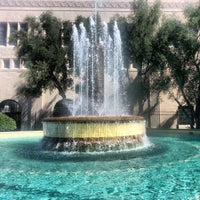 Photo taken at Pasadena power company fountain by Photo L. on 3/3/2013