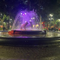 Photo taken at Jardín Centenario by Alex G. on 6/26/2022
