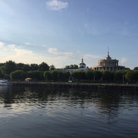 Photo taken at Причал прогулочного теплохода by Mary V. on 7/28/2017