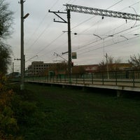 Photo taken at Платформа «203 км» by Илья П. on 10/23/2012