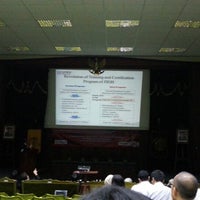 Photo taken at Aula FKUI by Hendra N. on 12/10/2012