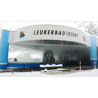 Photo taken at Leukerbad Therme by Business o. on 12/2/2017