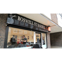 Photo taken at Boswell St Barbers by Business o. on 7/21/2017
