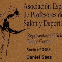 Photo taken at Bailes de Salón Daniel Sáez by Business o. on 2/16/2020