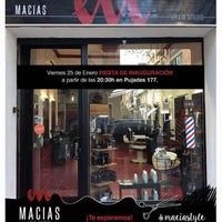 Photo taken at Barbería Macias Hair Studio Poblenou by Business o. on 2/16/2020