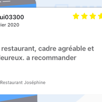 Photo prise au Restaurant Joséphine par Business o. le5/21/2020