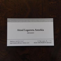 รูปภาพถ่ายที่ Aitzol Legarreta Astorkia โดย Business o. เมื่อ 6/18/2020