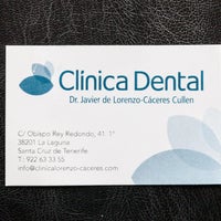 Photo taken at Clínica Dental Dr. Javier de Lorenzo-Cáceres by Business o. on 6/18/2020