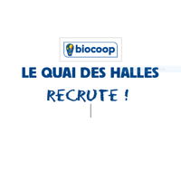 Photo taken at Biocoop Le Quai des Halles by Business o. on 3/5/2020