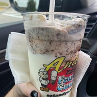 Photo taken at Andy&amp;#39;s Frozen Custard by Kristie A. on 10/21/2021