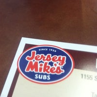 Photo taken at Jersey Mike&amp;#39;s Subs by Carmen L. on 11/10/2012