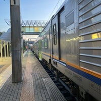 Photo taken at Stazione Tor Vergata by Maria Magdalena P. on 3/18/2023