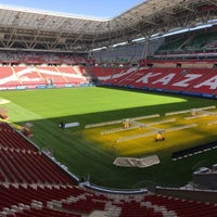 Photo taken at Kazan Arena by Alexey P. on 4/14/2021