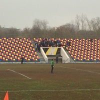 Photo taken at Стадион «Торпедо» by Alexey P. on 10/25/2015
