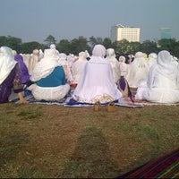 Photo taken at Lapangan Aldiron by adeyanti y. on 10/25/2012