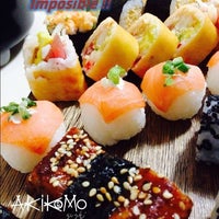 Photo taken at Akikomo Sushi by Restaurante A. on 6/1/2014