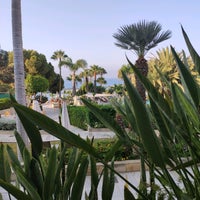 Photo taken at Mediterranean Beach Hotel by Liya K. on 8/24/2021
