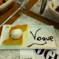 Photo taken at Vogue Cafe &amp;amp; Restaurant by Müge on 5/11/2013