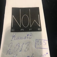 Photo taken at Now Cafe by Caraammellaa Q. on 1/15/2018