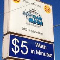 Photo taken at South Gate Express Car Wash by Tony W. on 12/21/2012