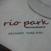 Photo taken at Rio Park Restaurante by Patricia R. on 1/17/2014